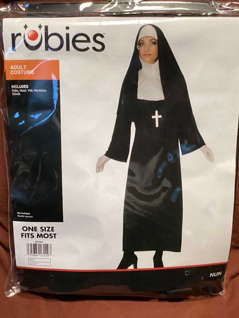 Rubies Adult Nun Costume One Size Fits Most New